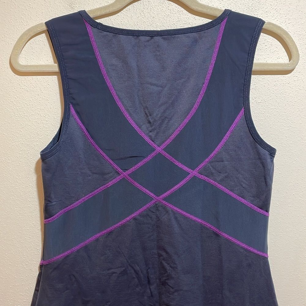 Title Nine Regulator Active Athletic Mini Dress Tank Sleeveless Gray Small - Picture 9 of 10